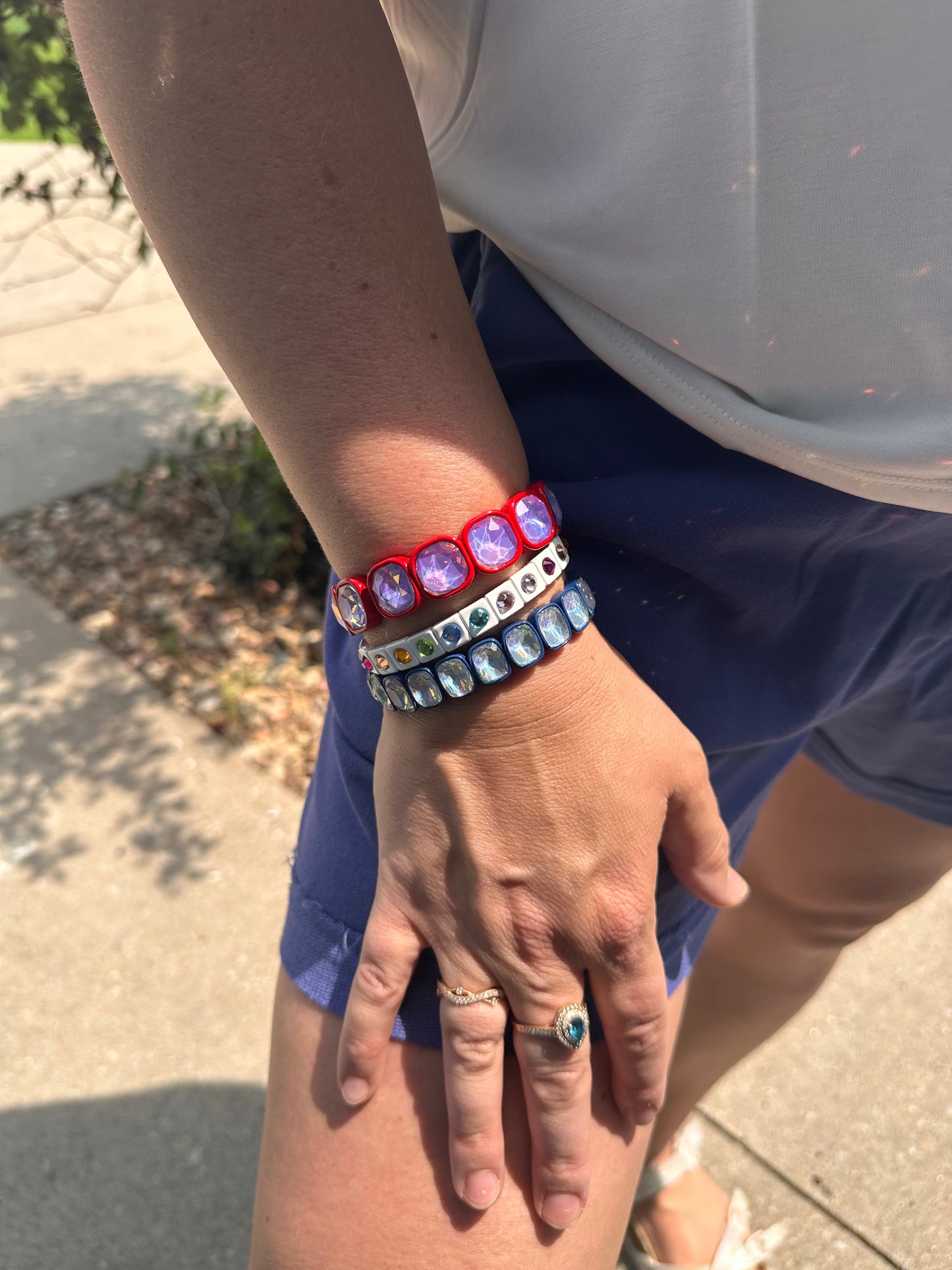 Large Red Bracelet