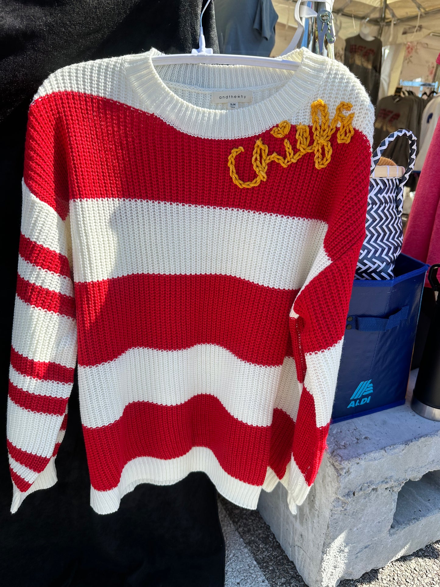 Striped Chiefs Sweater