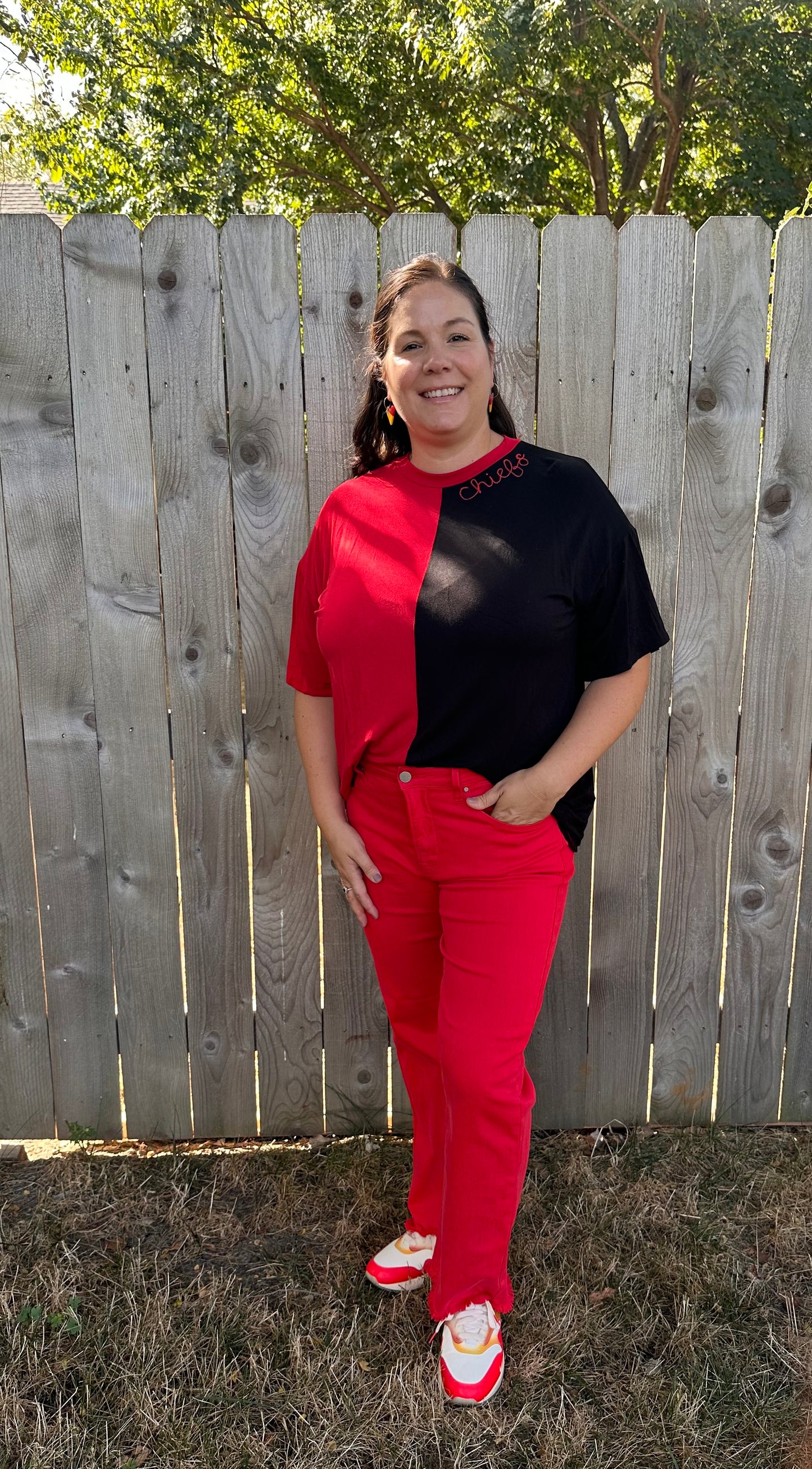Game Day Black and Red