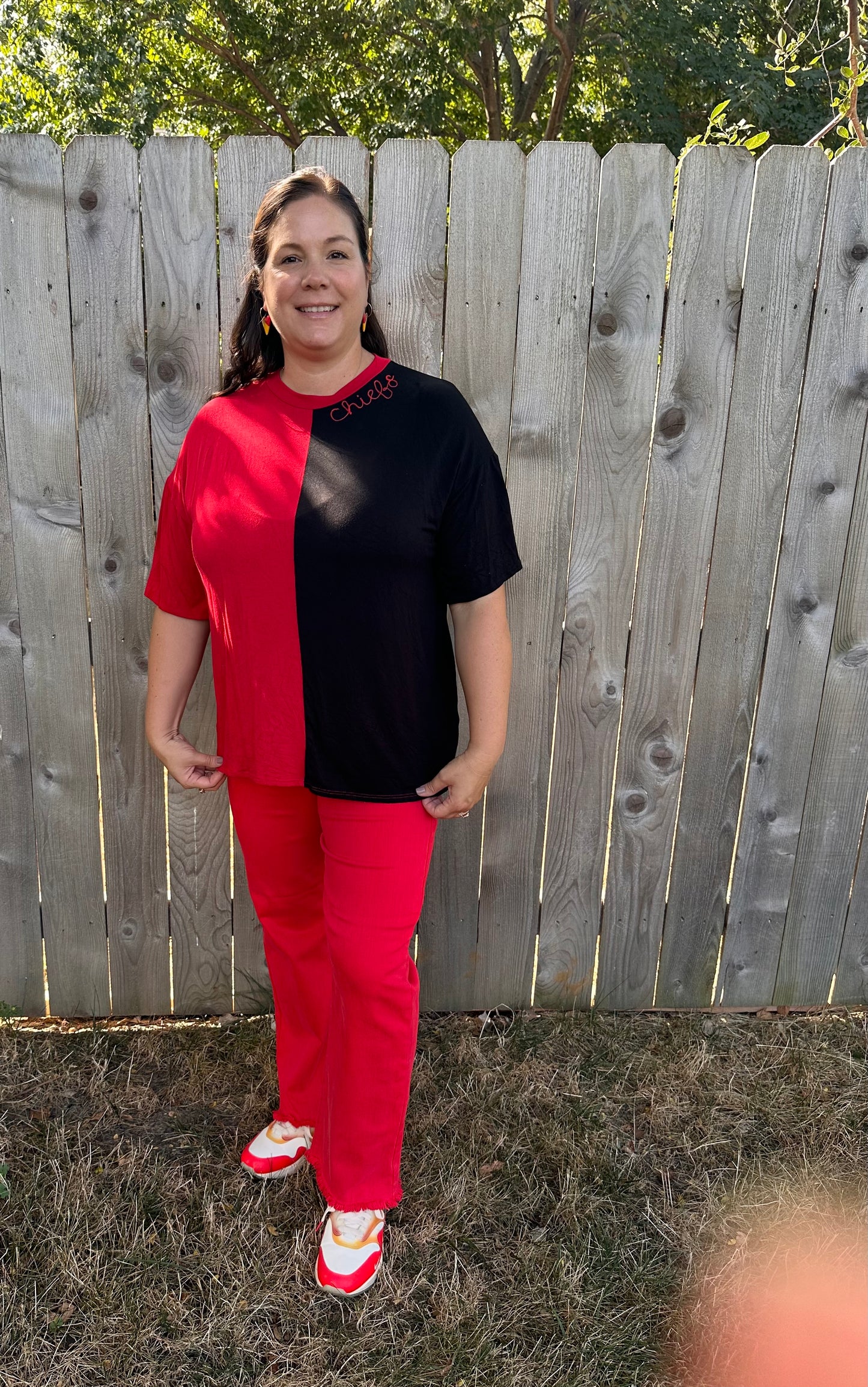 Game Day Black and Red