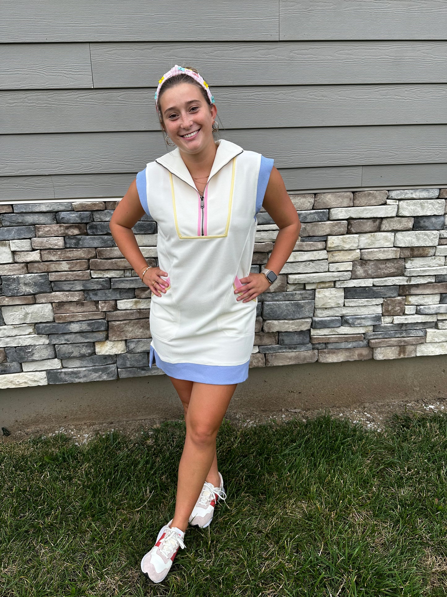 Pop of Color Dress