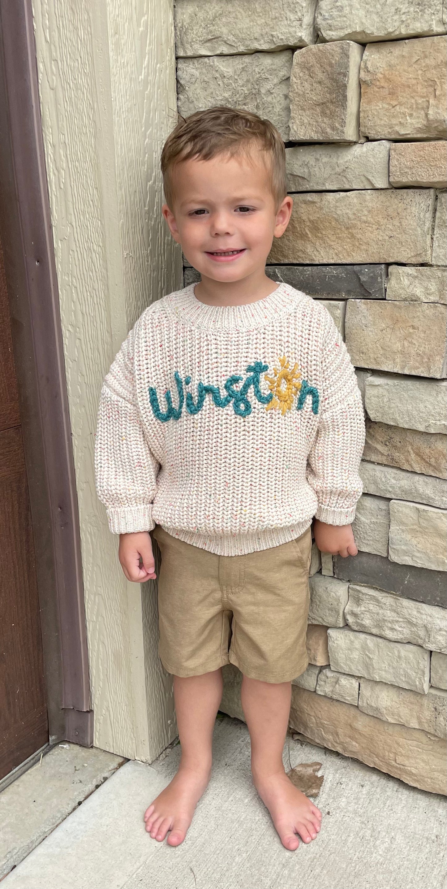 Funfetti Chunky Knit Sweater