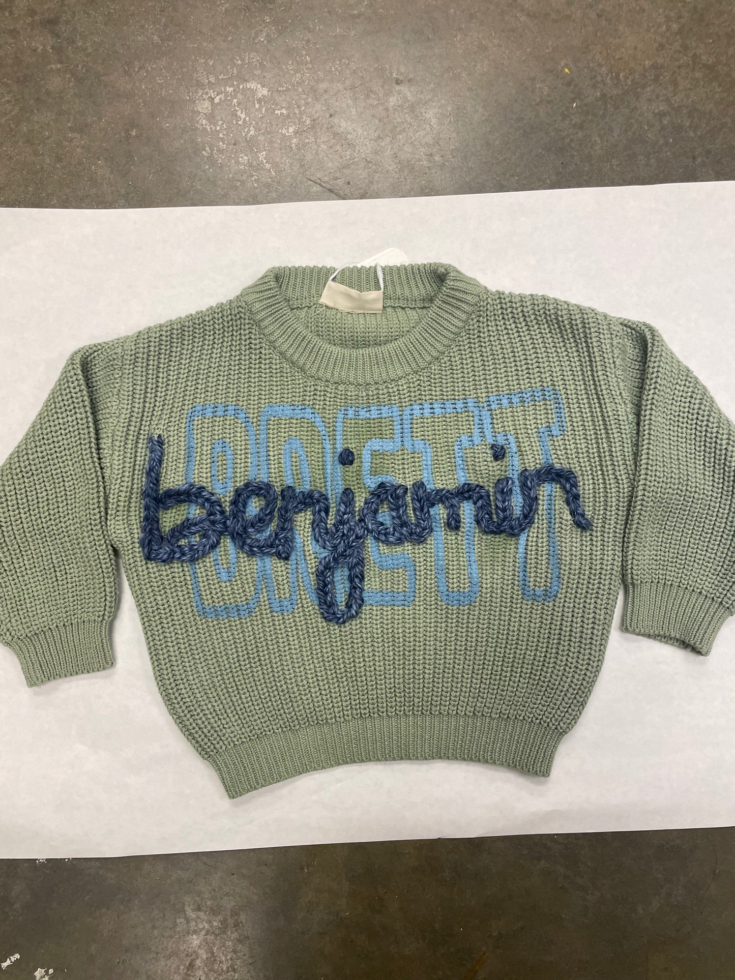 Knit oversized Sweater