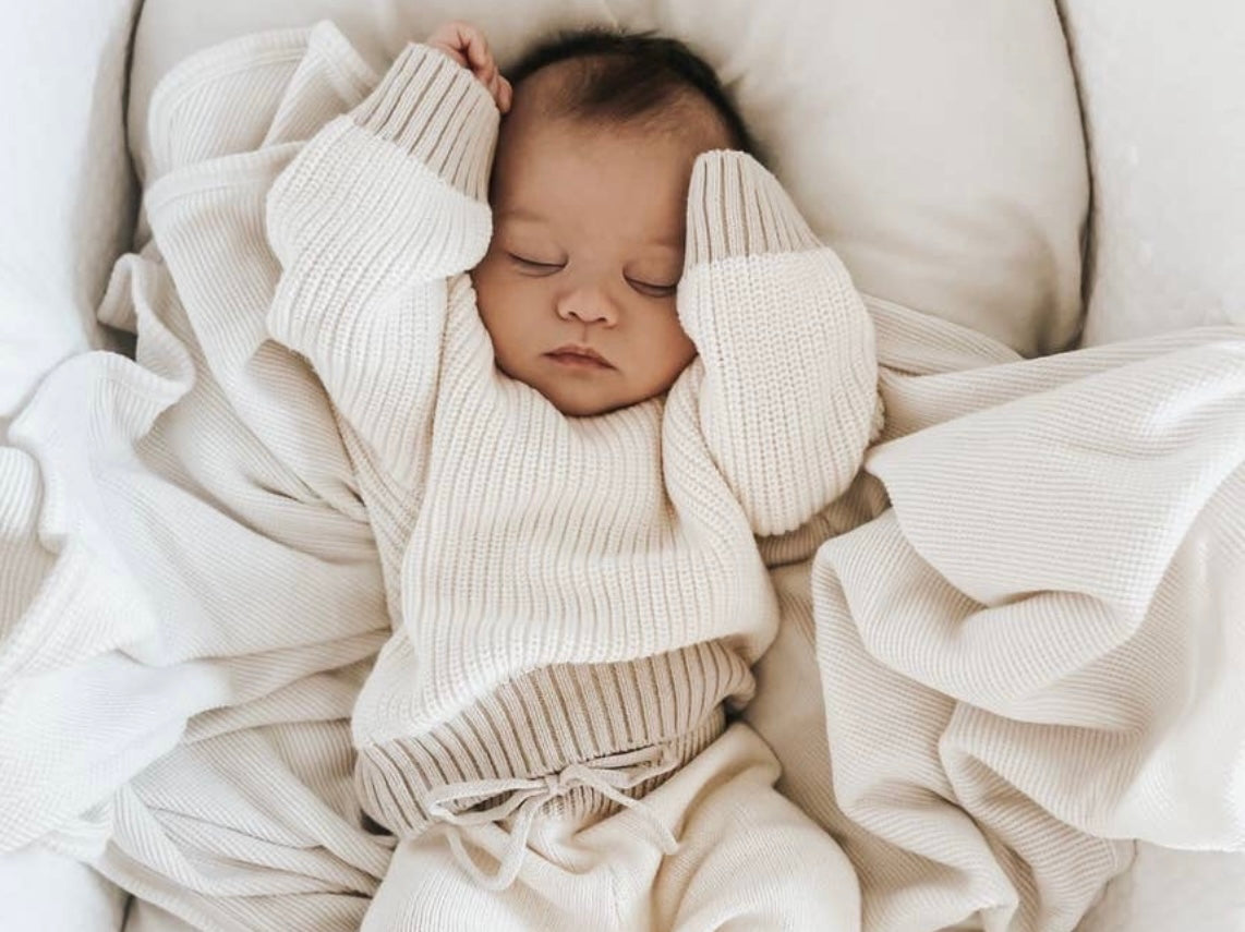 Two Toned Knit Sweater