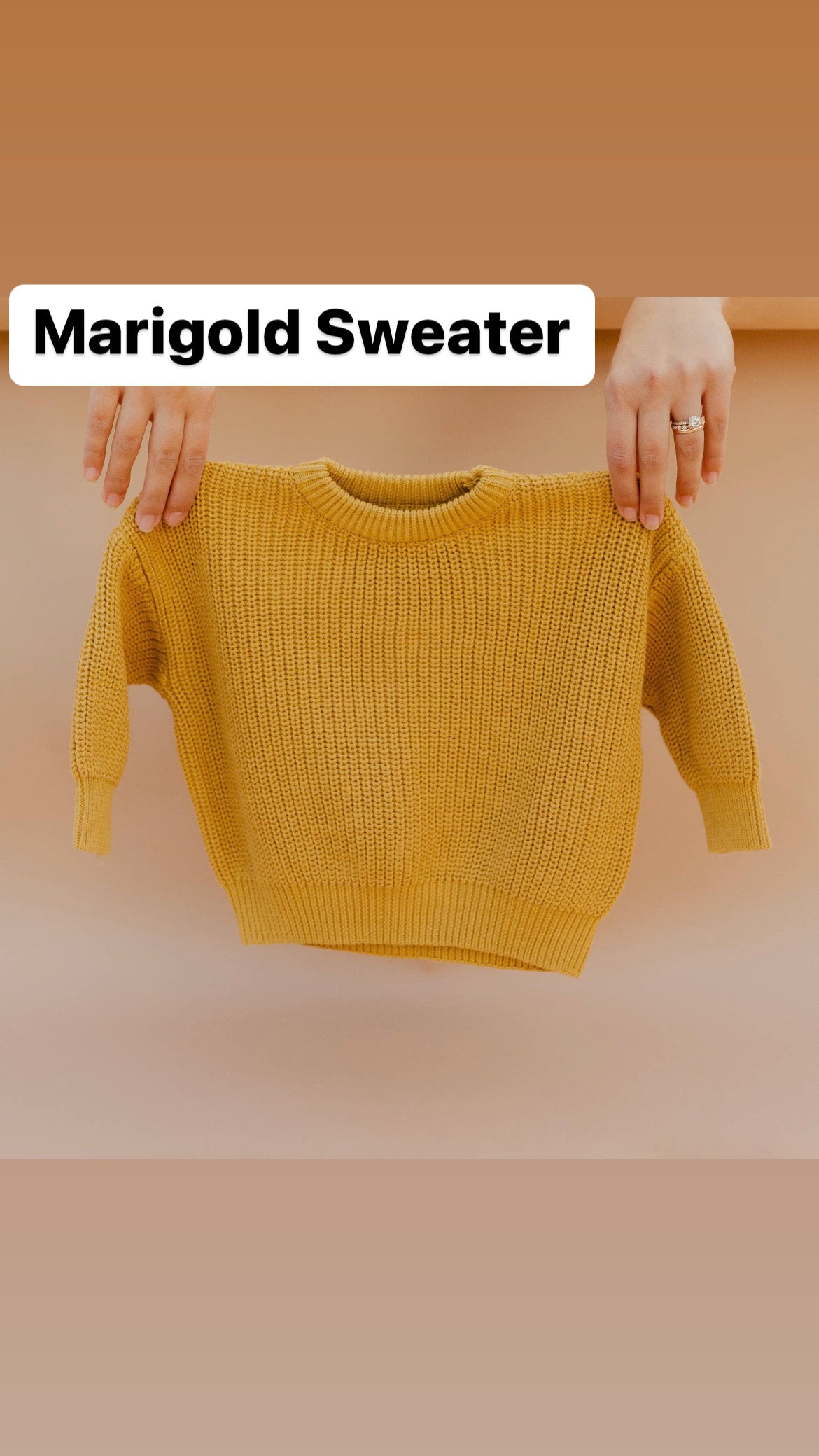 Kids Chunky Knit Sweater