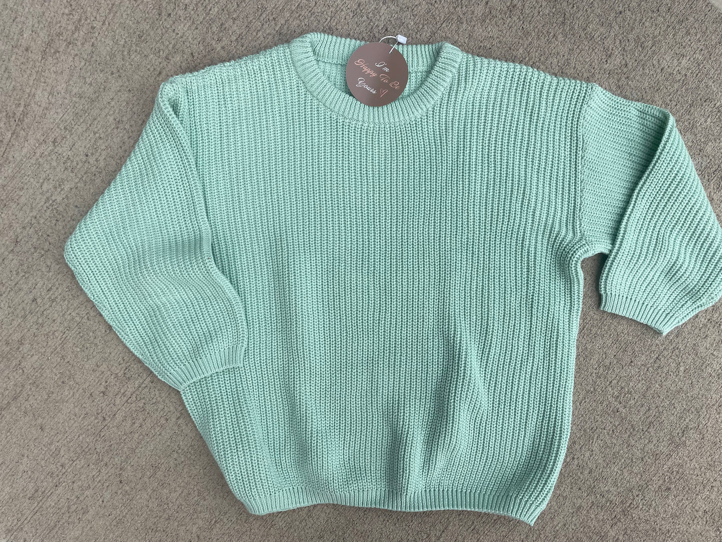 Mint Green Sweater