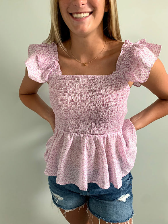 Ballerina Peplum Top