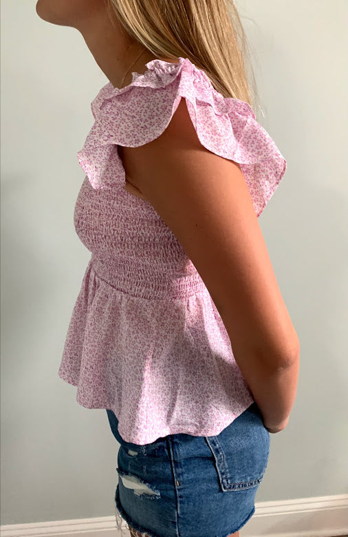 Ballerina Peplum Top