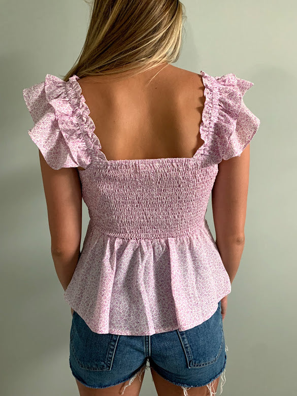 Ballerina Peplum Top
