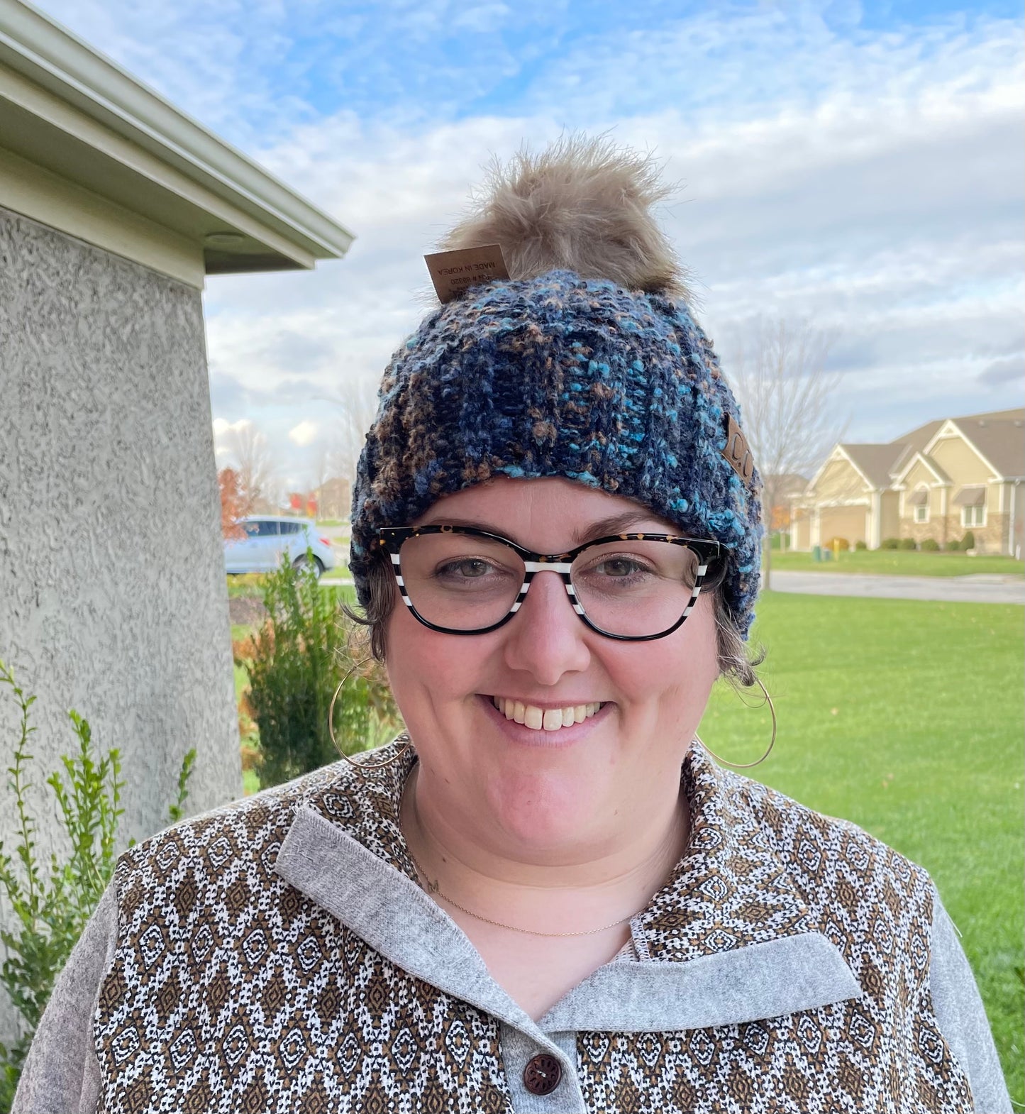 Popcorn Confetti Beanie