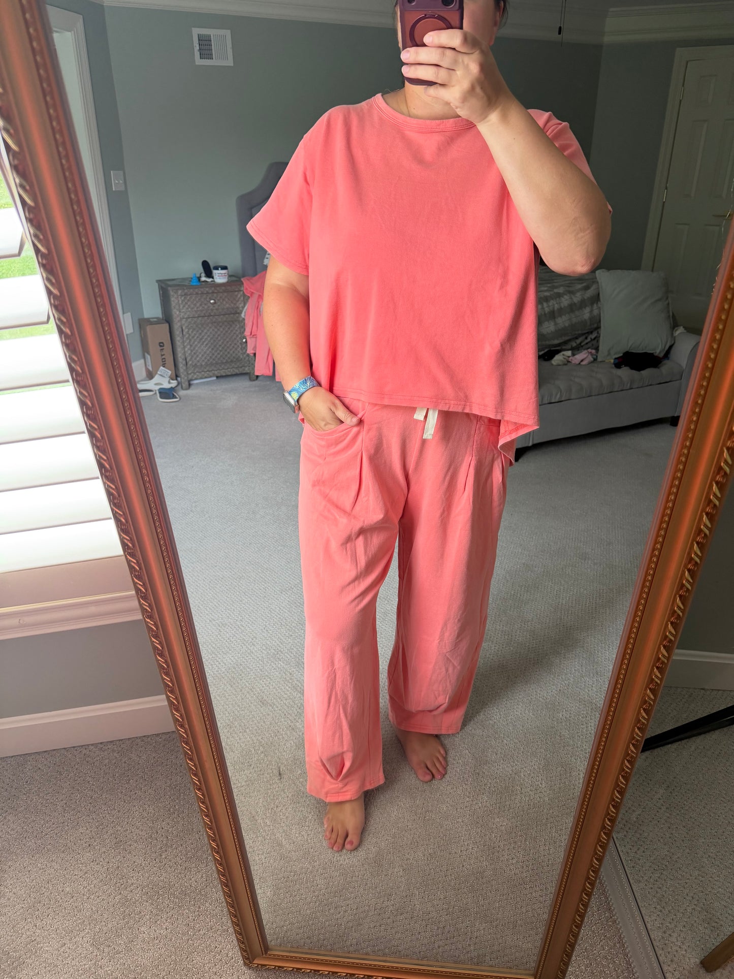 Coral Pants
