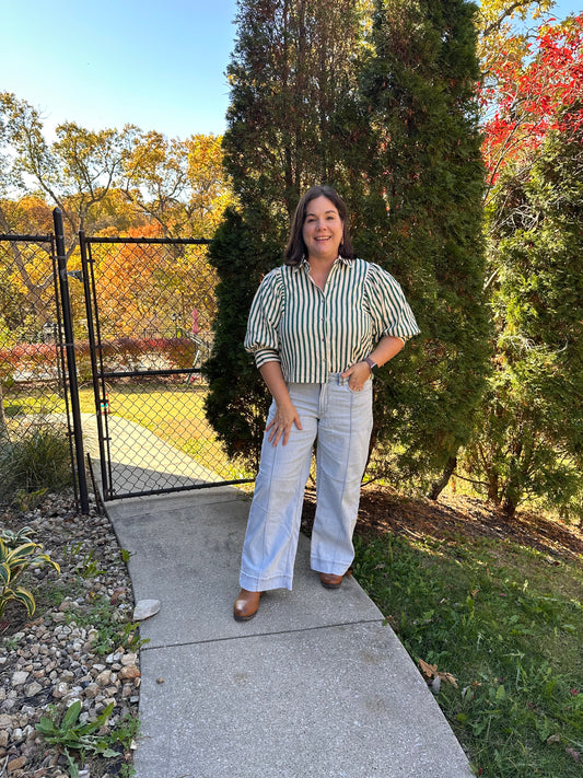 Samantha Button Down