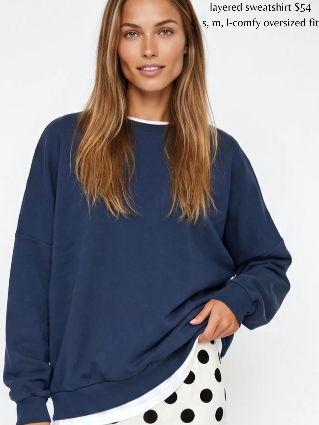 Layered Sweatshirt