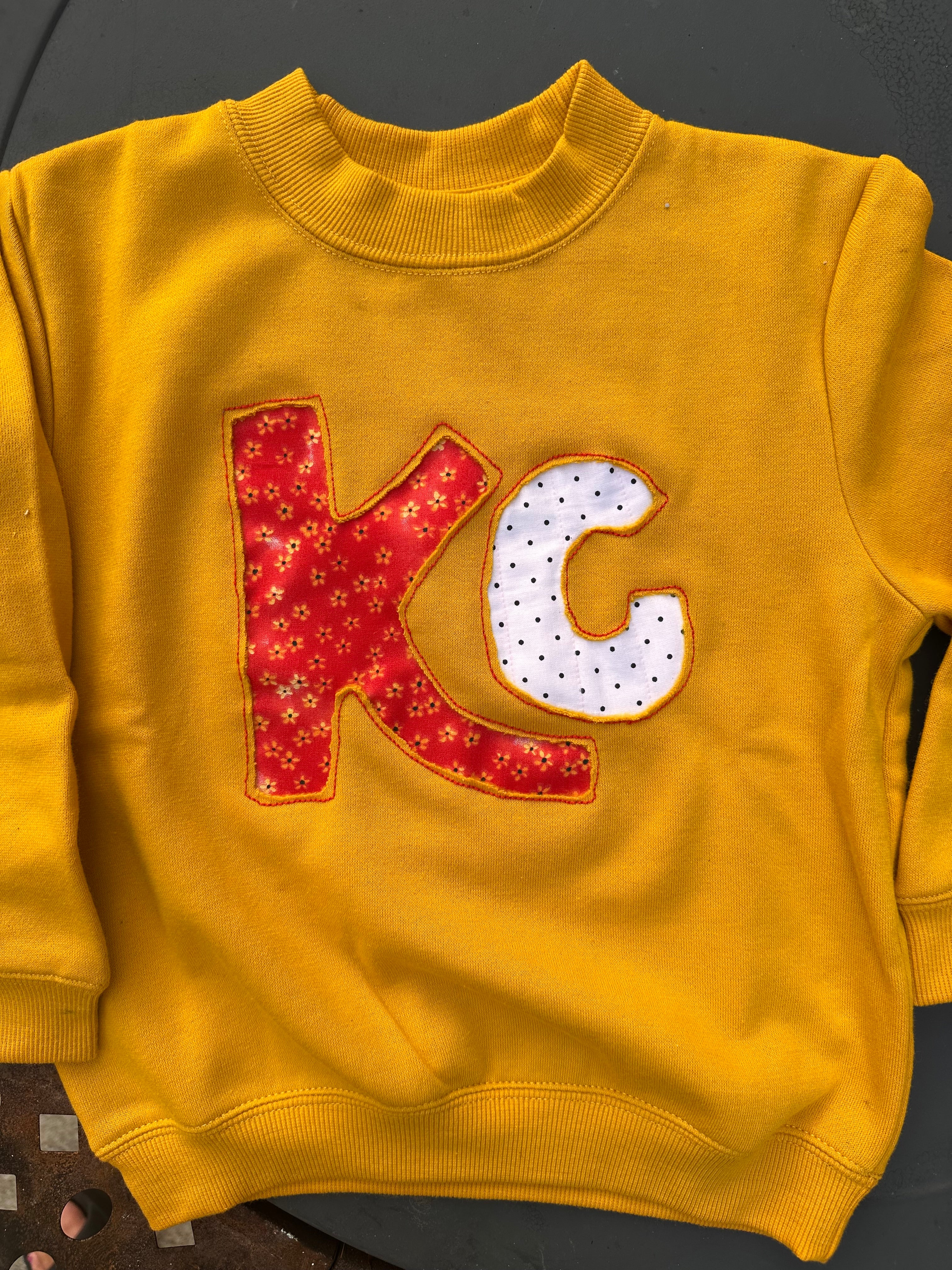 KC Reverse Appliqué Sweatshirt – Finn Stitch Co