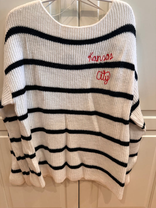 Striped B&W KC
