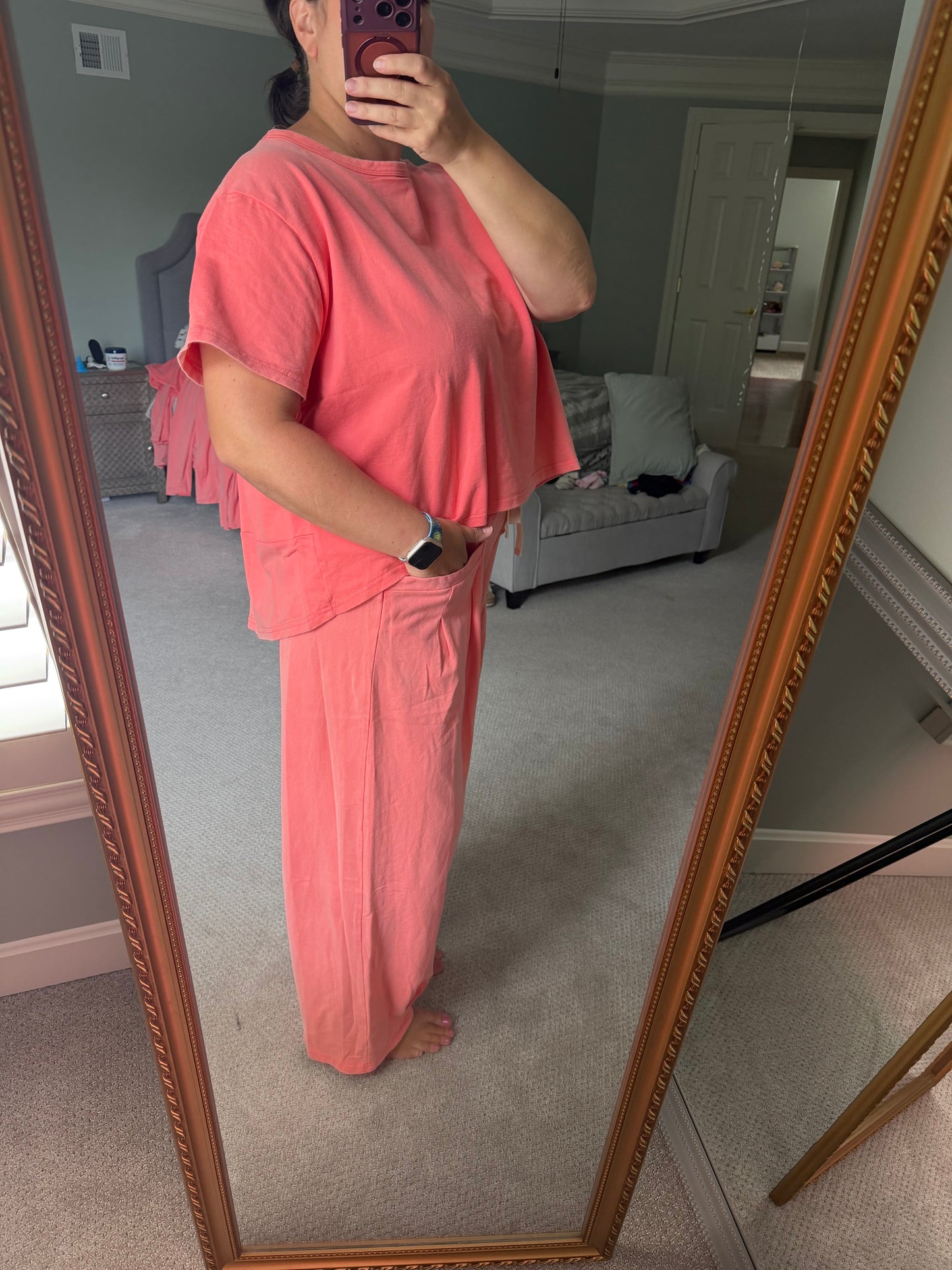 Coral Pants