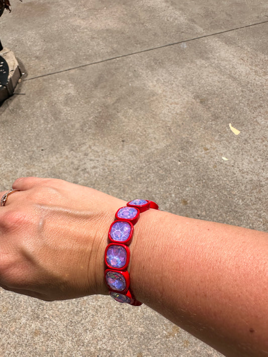 Large Red Bracelet