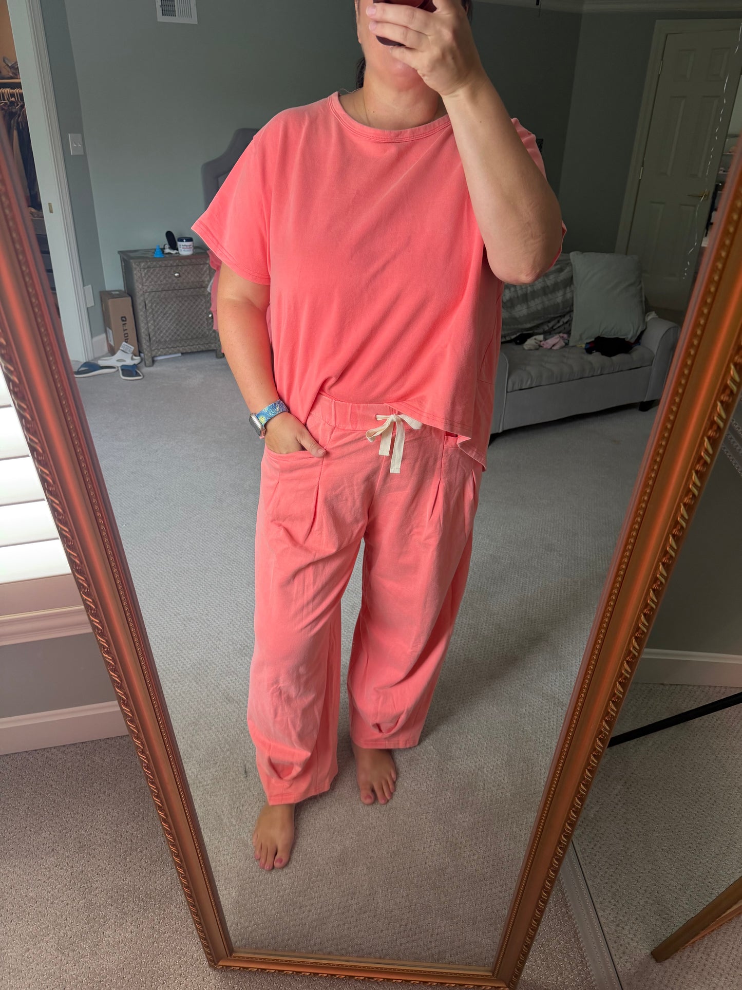 Coral Pants