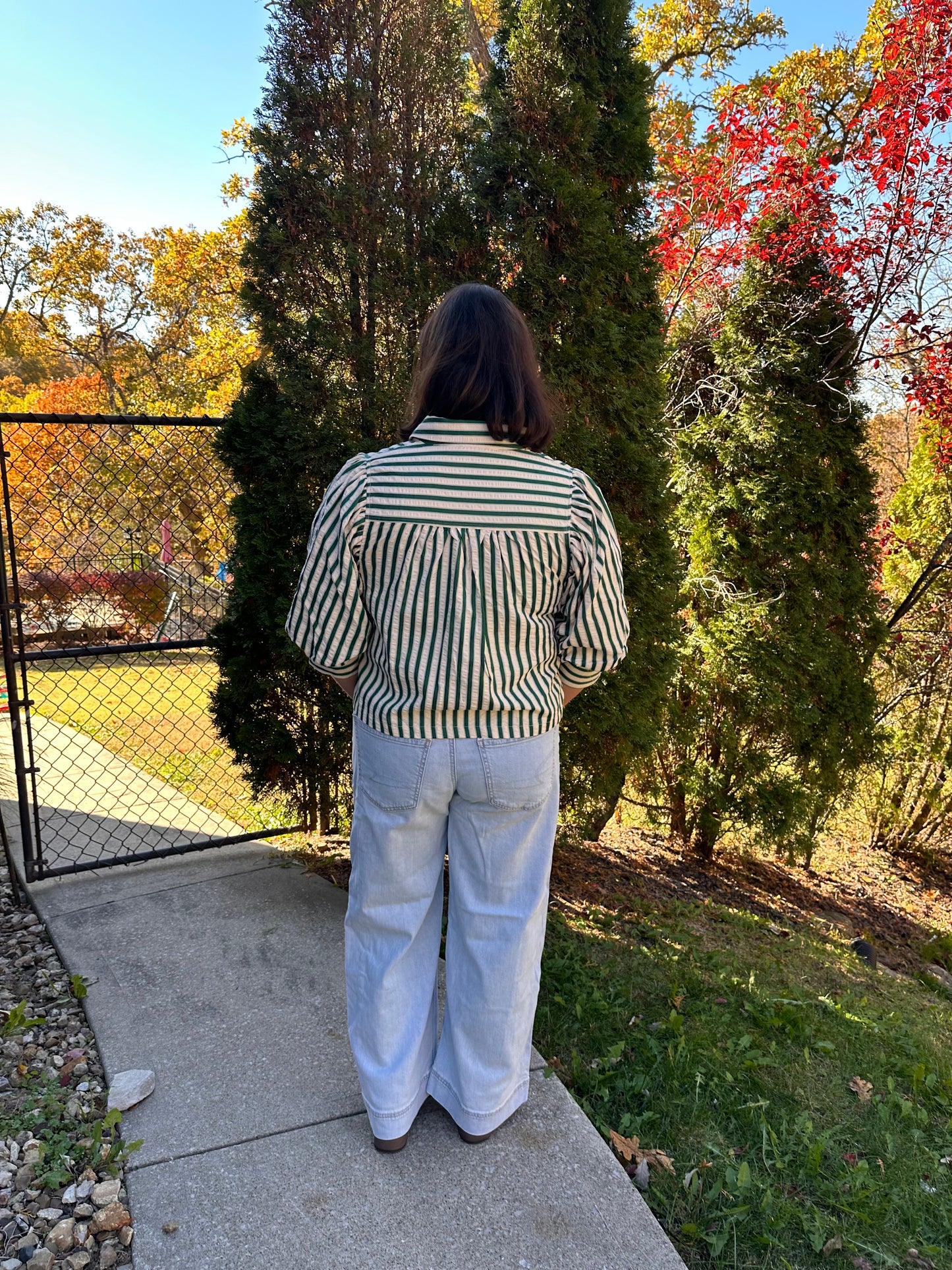 Samantha Button Down