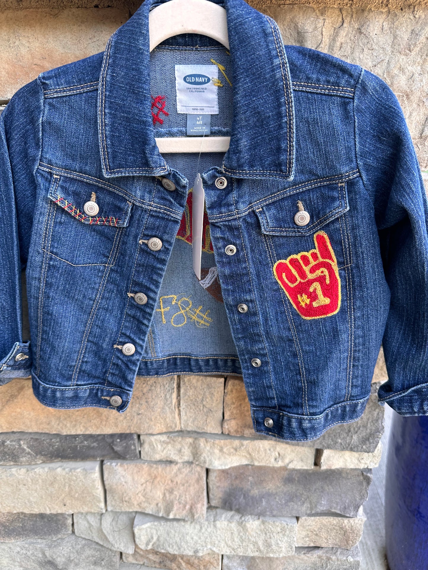 Kids Chiefs Jean Jacket