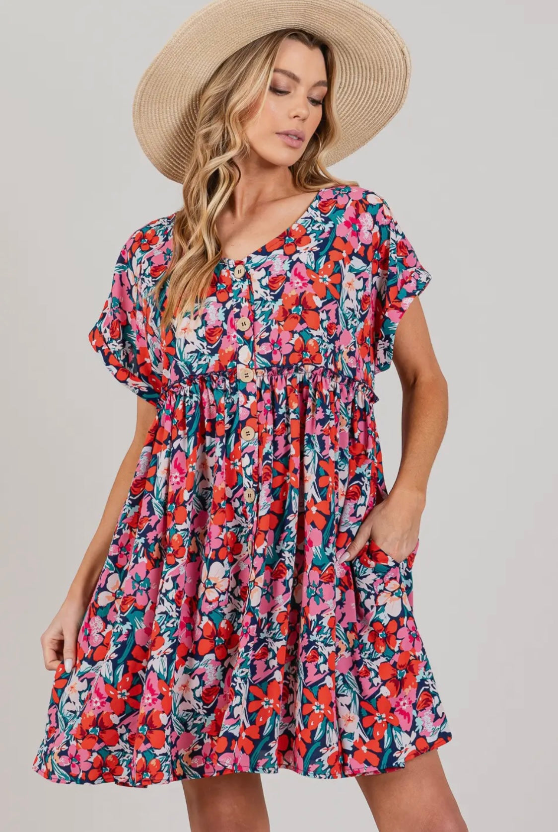 Breezy Floral Dress