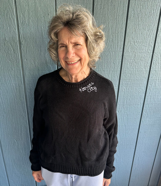 Kansas City Black Sweater
