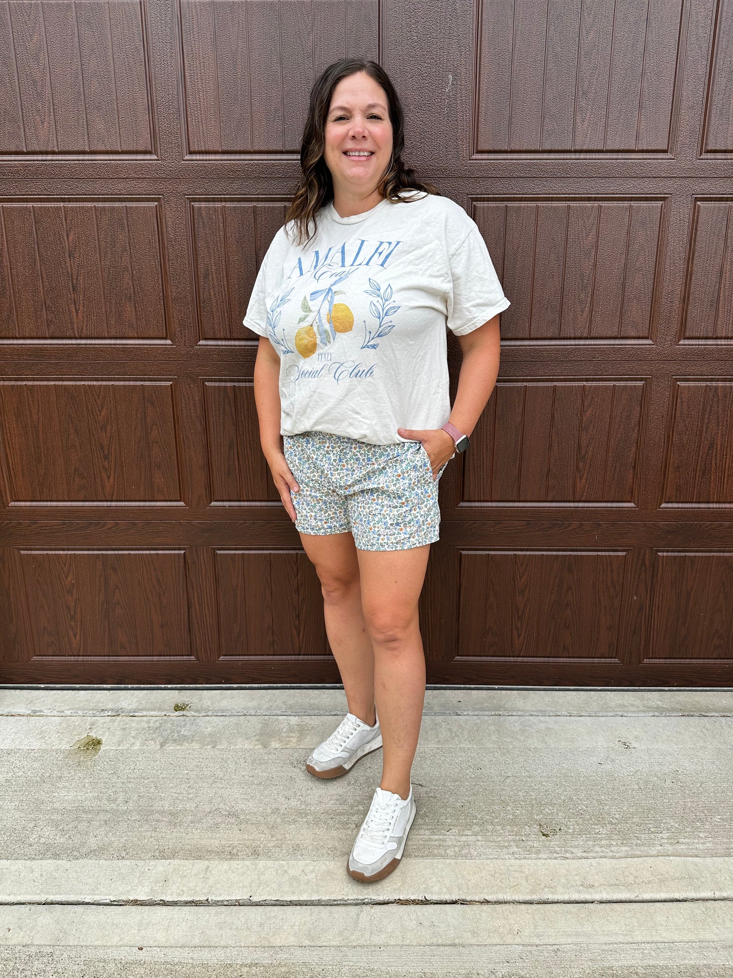 Floral Print Shorts