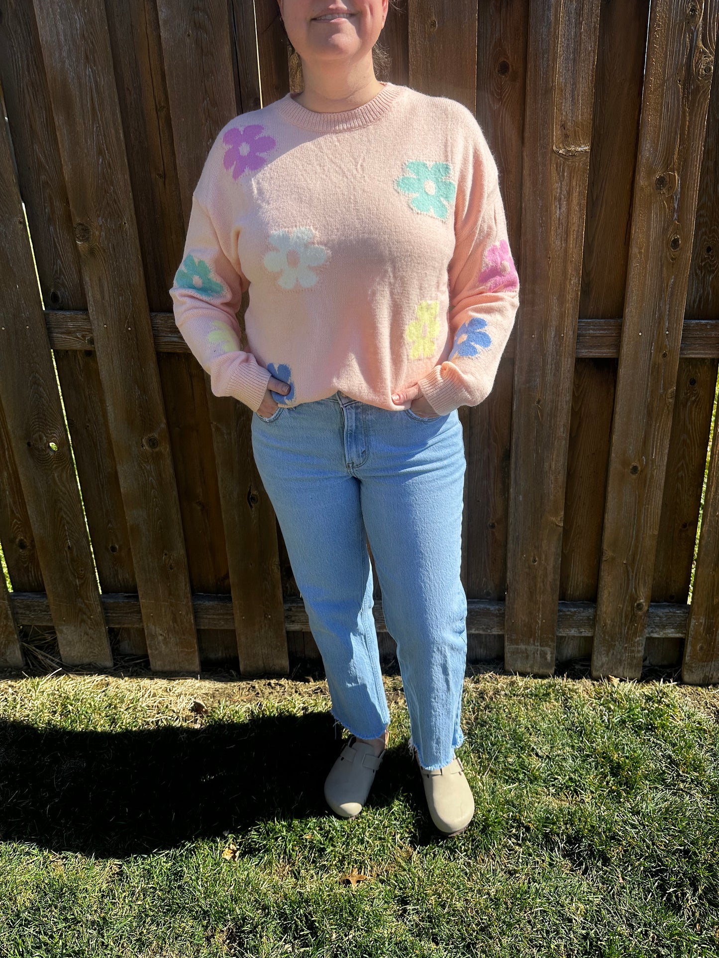 Flower Pop Sweater