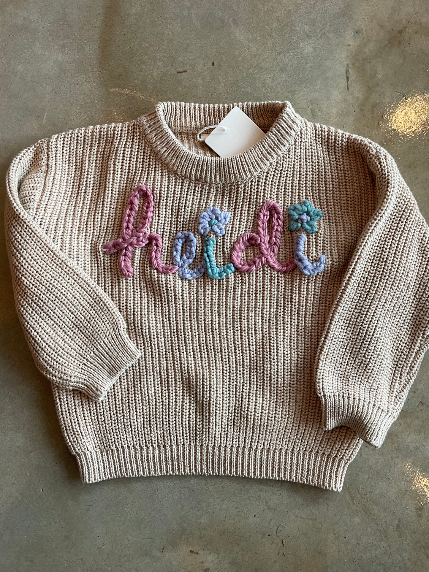 Knit oversized Sweater