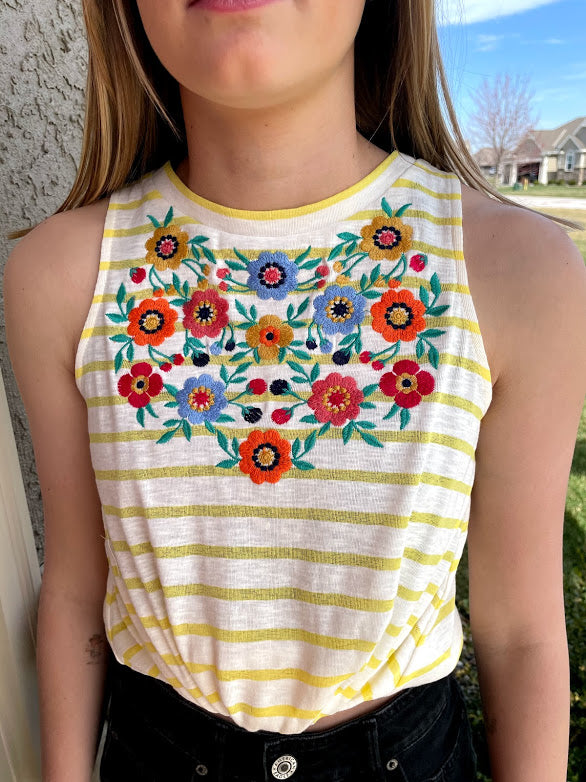 Sophia Embroidered Top